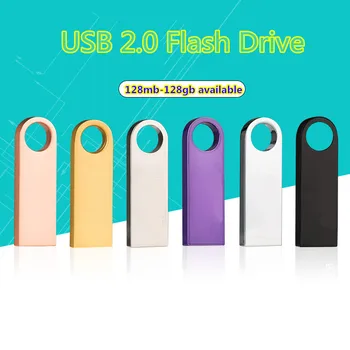 

Wholesale prices!!! 50pcs 128mb 256mb 512mb 1gb 2gb Metal U DISK USB Flash Stick gift Pendrive U Disk USB Flash Drive