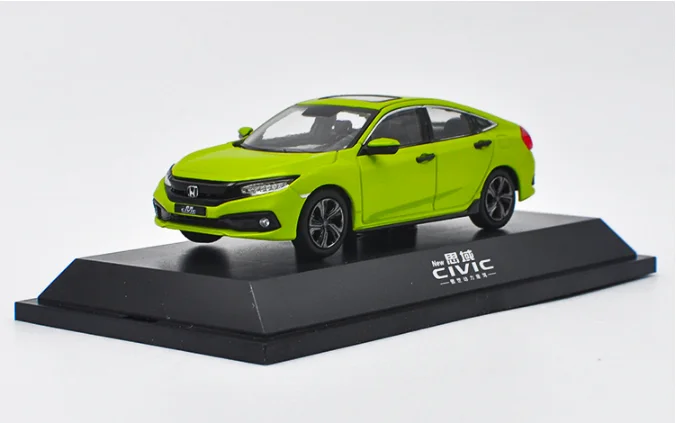 Оригинальная фабричная 1:43 HONDA CIVIC игрушечная машинка из сплава, игрушки для детей, литая модель автомобиля, подарок на день рождения