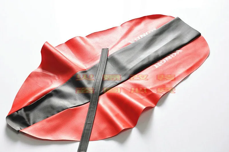 

Dirt motorcycle Red PU Leather Seat Cushion water proof seat cover For Honda XR250 XR400 CRM250 CRF250 AX-1 250 CRF CRM XR