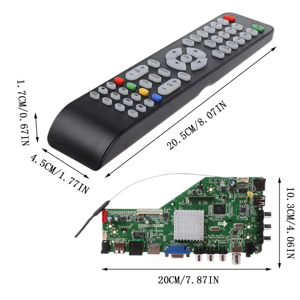 Умная сетевая плата MSD338S TV 5 0 беспроводной драйвер для телевизора Универсальный