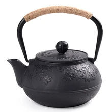 Чугунный чайник, японский ручной железный горшок без покрытия, южнее Железный чайник под старину чайный набор кунг-фу пять стилей 900 мл
