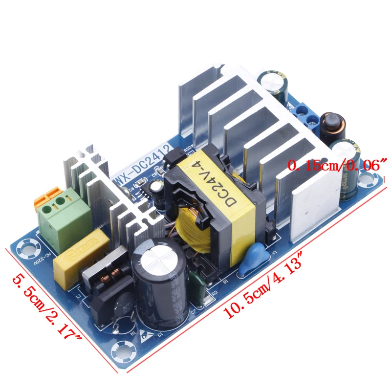 Модуль питания AC 110v 220v к DC 24V 6A AC-DC импульсный источник питания OCT30_35