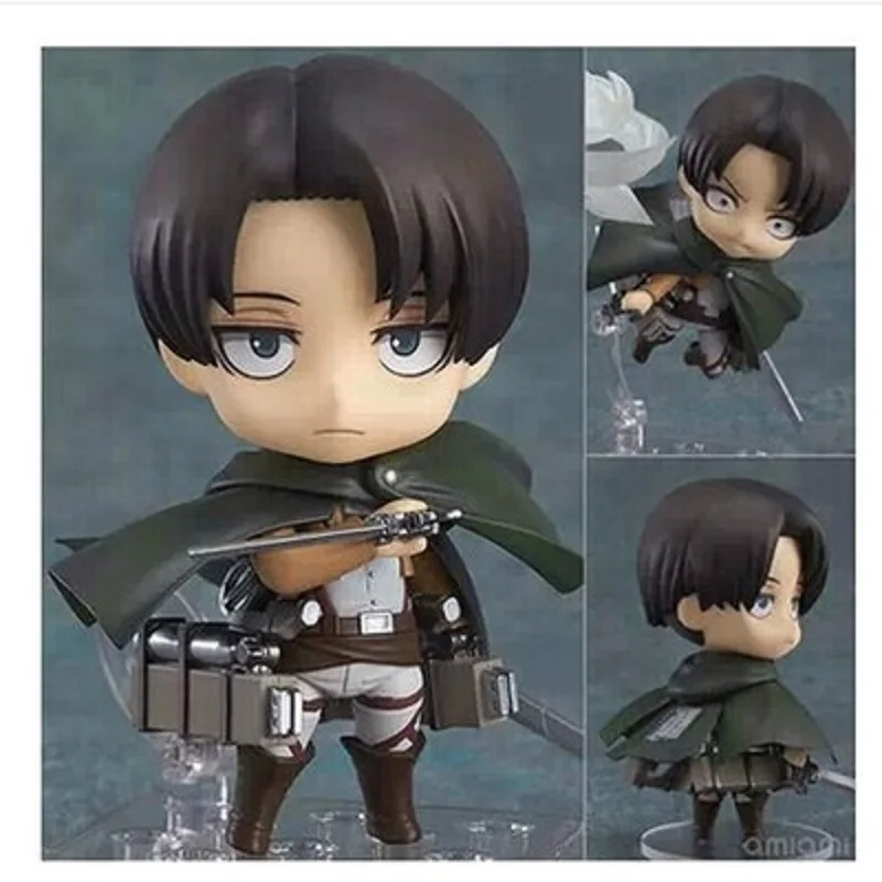 Японская аниме экшн фигурка из игры атака на Титанов Levi Ackerman 390 #10 см