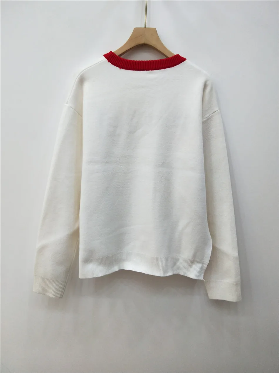 F-letters Inter-color Long-sleeve Knitted Sweater Woman Fall and Winter 2008 Thick New Style F-letters Inter-color Long-sleeve Knitted Sweater Woman Fall and Winter 2008 Thick New Style