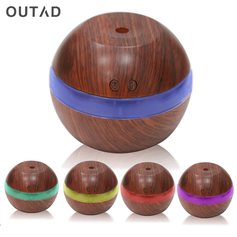 

300ML USB Aroma Essential Oil Diffuser Air Purifier Touch Switch Humidifier LED Light Ultrasonic Humidifier Mist Maker Fogger