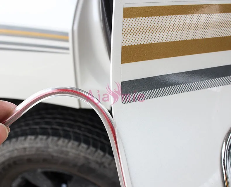 Задняя дверь багажника звук от автомобиля Стайлинг Mute Crash барьеры планки для Toyota Land Cruiser Prado FJ120 FJ150 FJ100 аксессуары
