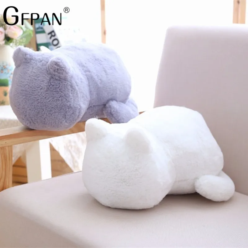 GFPAN 33 см 1 шт. прекрасный толстый кот мягкие симпатичные тень Cat куклы мягкие игрушки животных украшения дома мягкие подушки высокое качество для детей