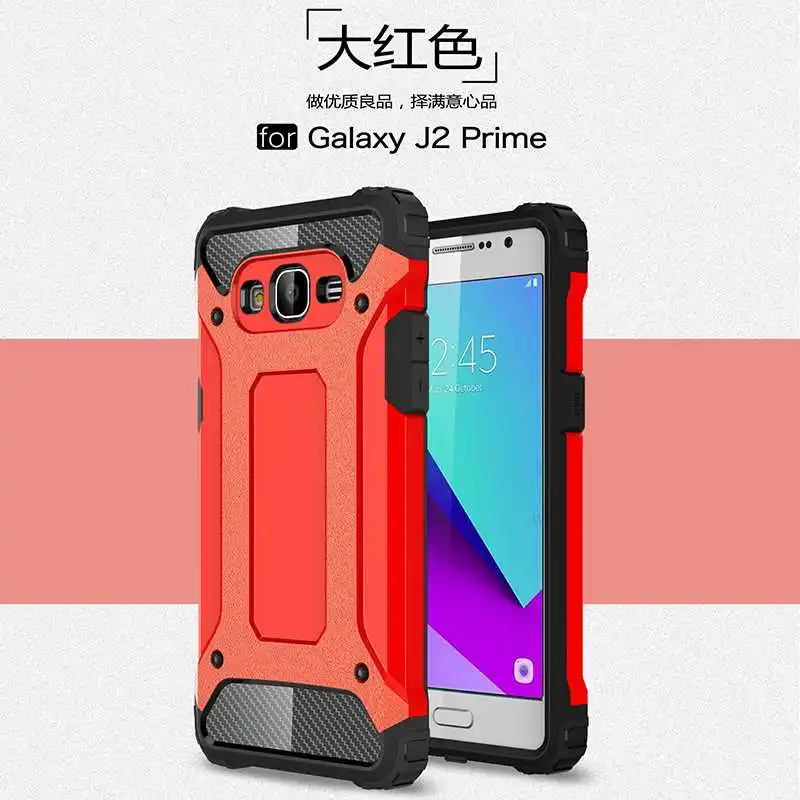Железная Броня Mokoemi, ударопрочный чехол 5," для samsung Galaxy J2 Prime, чехол для samsung Galaxy J2 Prime, чехол для телефона - Цвет: Red