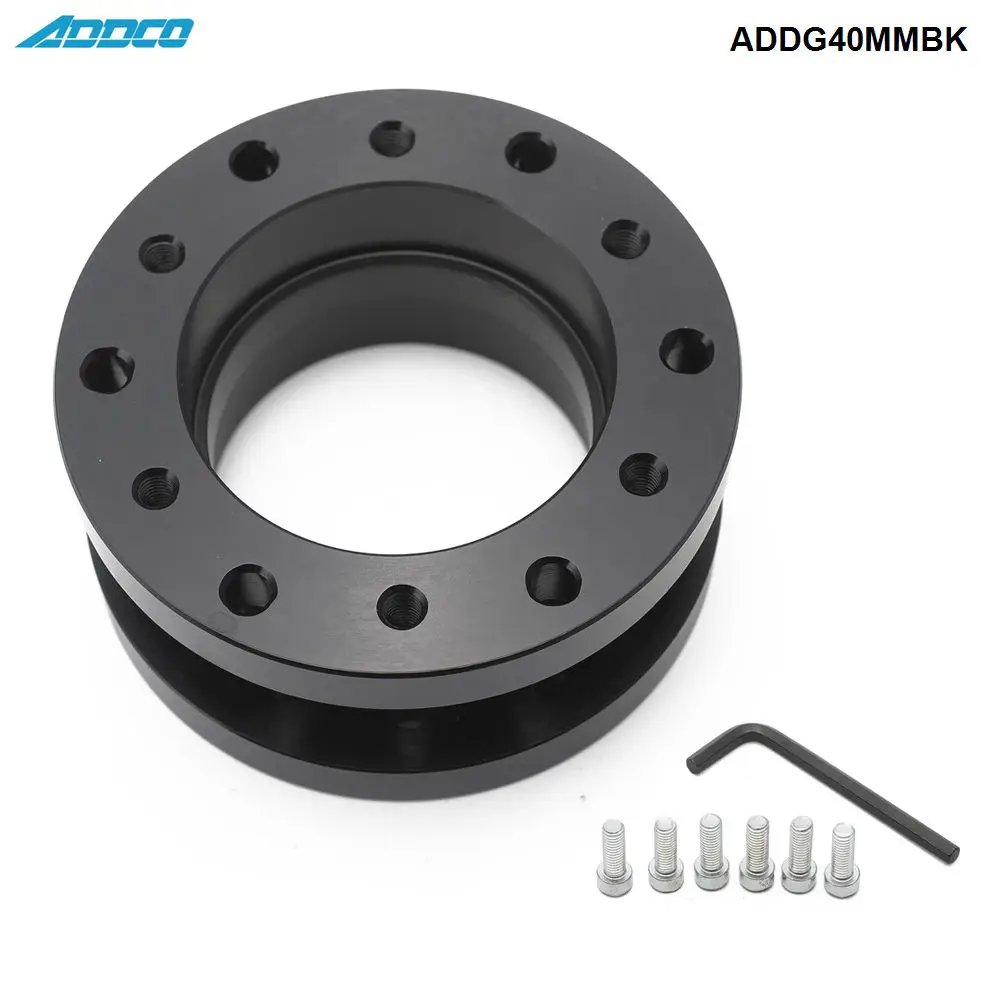 Адаптер ступицы рулевого колеса ADDCO Sport Alloy 40 мм ADDG40MMBK|Рулевые и колеса| |
