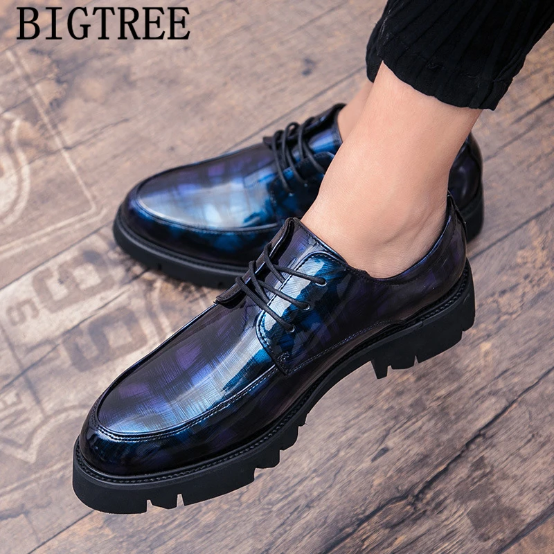 

patent leather mens shoes formal oxford shoes men classic coiffeur pointed shoe for men luxury italian brand sapato masculino