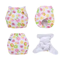 Reusable Panties Diapers Waterproof Baby Pants Washable Cloth Diapers for Children Kids Panty Diaper Adjustable Reusable Nappies