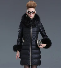 Europe Fashion Winter Women Jackets and Coats Luxury Raccoon Fur Womens Parka femme abrigos y chaquetas mujer invierno 2016