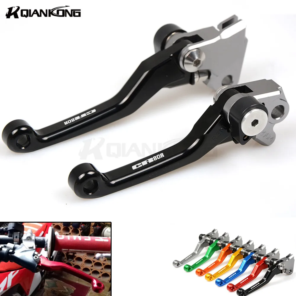 

CNC Pivot Motocross DirtBike Brake Clutch Lever FOR HANDA CR80R CR85R CRF450R CRF230F 2002 2003 2004 Dirt Bike Lever