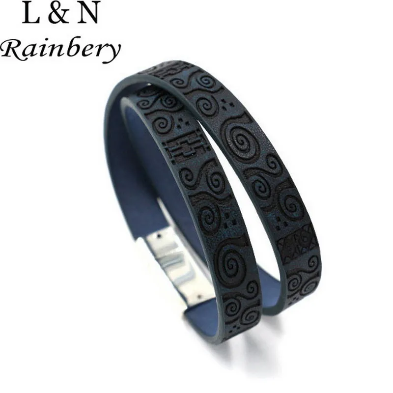 

Rainbery 2019 New Multilayer Crystal Wrap bracelet Rhinestone Deluxe Bracelet Double Wrap Leather Bangle Pulseiras