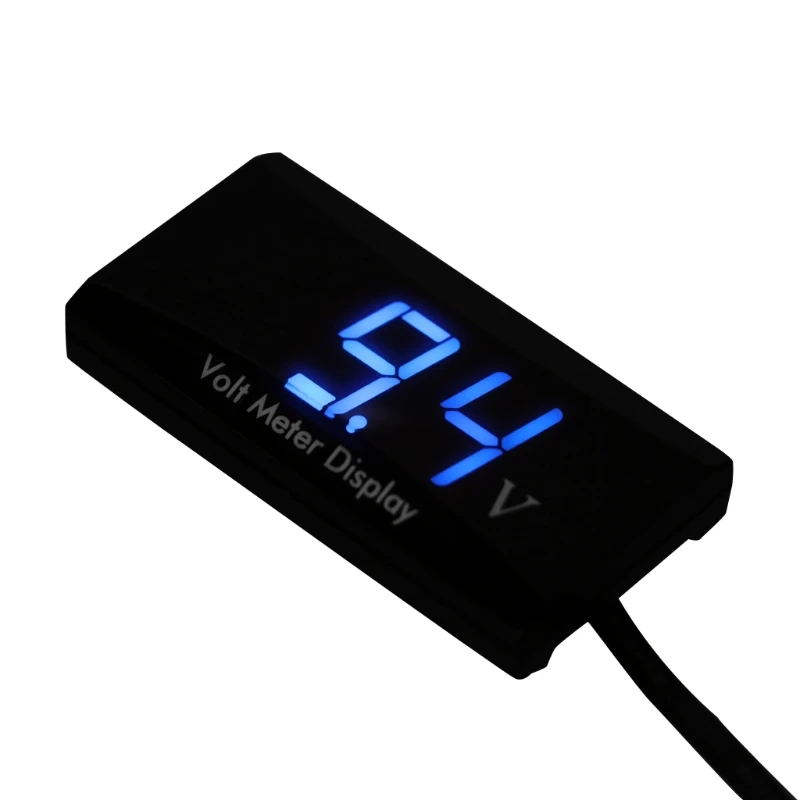 OOTDTY DC 8 16V светодиодный цифровой дисплей Вольтметр вольтметр для 12V автомобилей