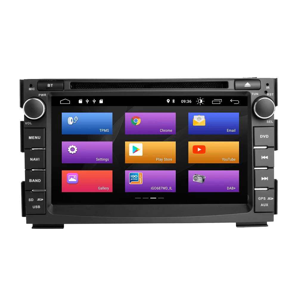 Flash Deal 2 din Android 9.0Car Radio Car DVD Player For Kia Ceed Kia Venga 2010 2011 2012 Multimedia Glonass Navigation Stereo Head unit 1