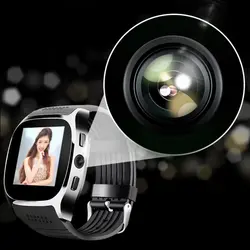 T8 Bluetooth Смарт часы Поддержка SIM и TF карты с HD камера синхронизации вызова сообщение для мужчин женщин Smartwatch для Android