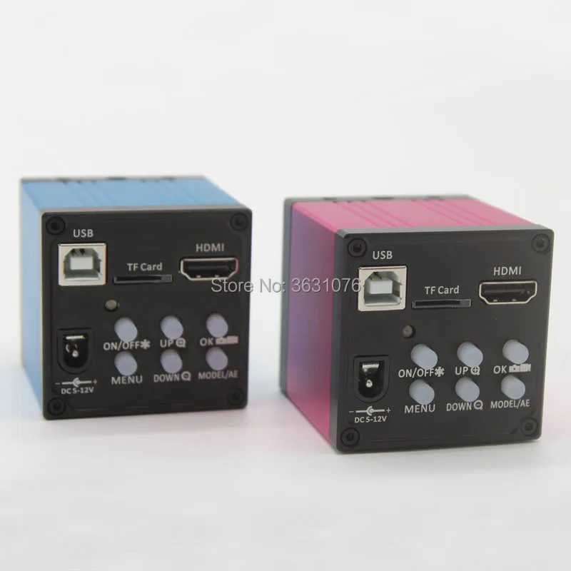 16MP HDMI USB промышленный микроскоп камера 8X 130X C mount Объектив светодиодные фонари