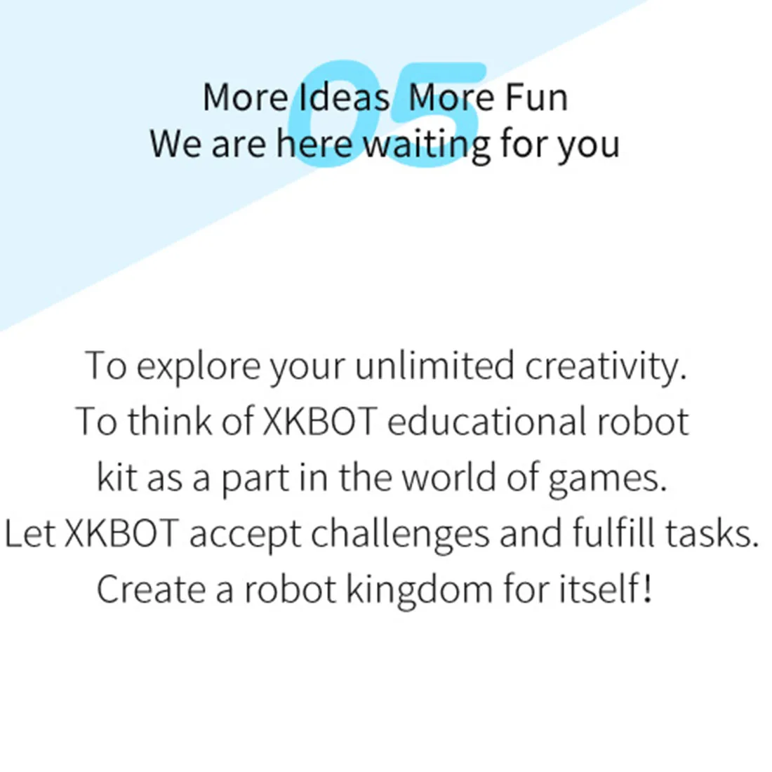 MODIKER DIY High Tech Smart Robot Car Kit APP Control Obstacle