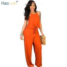 Женский костюм-двойка zooefbbb, черный, оранжевый топ на бретельках и широкие брюки, комплект из 2 предметов(China)