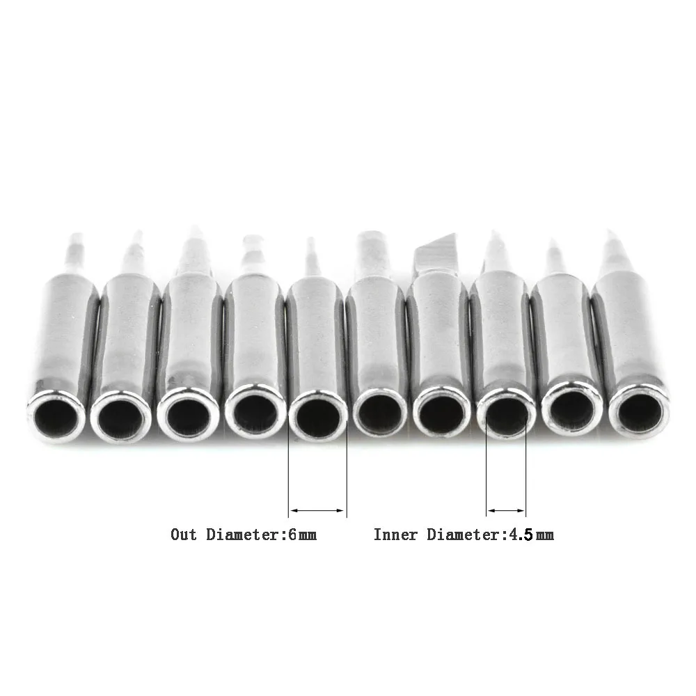 NEWACALOX-10pcs-Lead-free-Solder-Screwdriver-Iron-Tip-900M-For-Hakko-Rework-Soldering-Station-Tool(4)