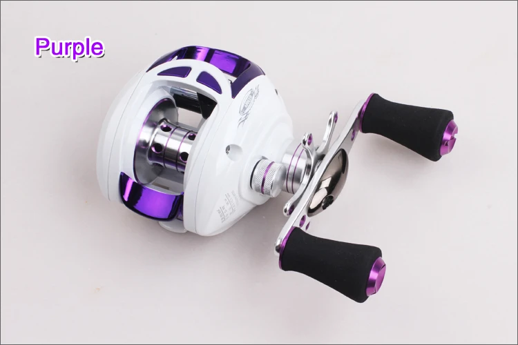 purple baitcaster