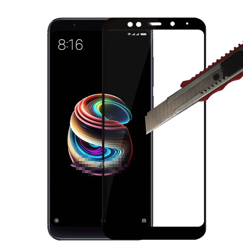 Для Xiaomi Mi A2 A 2 полное покрытие закаленное стекло для MIA2 Защитная пленка экрана SKLO