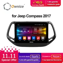 Ownice C500+ G10 Android 8.1 Car GPS navigation DVD player head unit for JEEP Compass 2017 mirror link player unit autostereo 2G