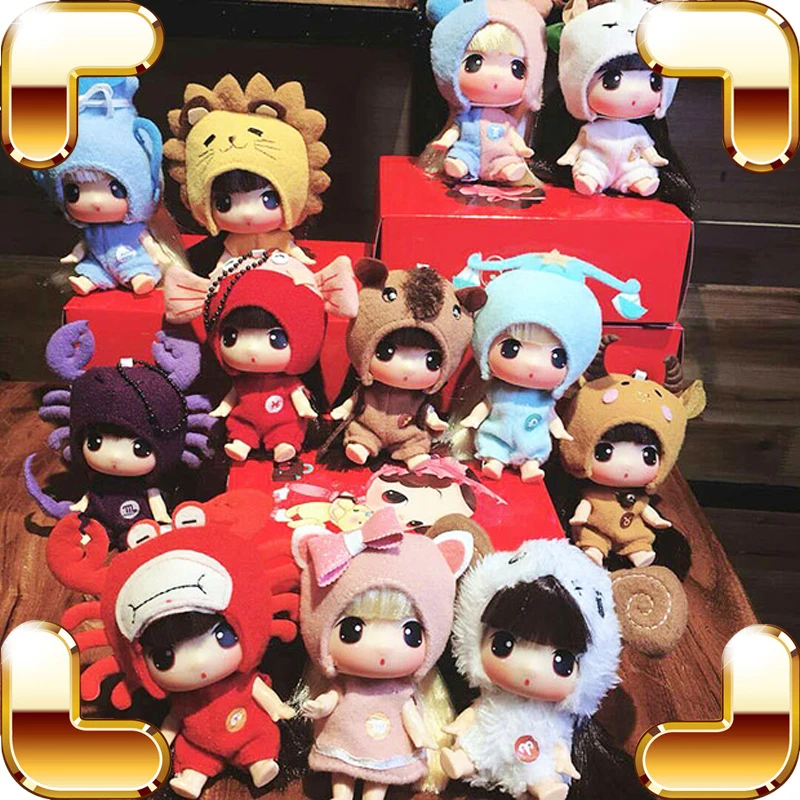 Us 2321 14 Offpopuler Hadiah Zodiak Bayi Lucu Doll Gambar Busana Konstelasi Seri Kartun Desain Pakaian Gadis Lembut Indah Hadir Mengumpulkan Di