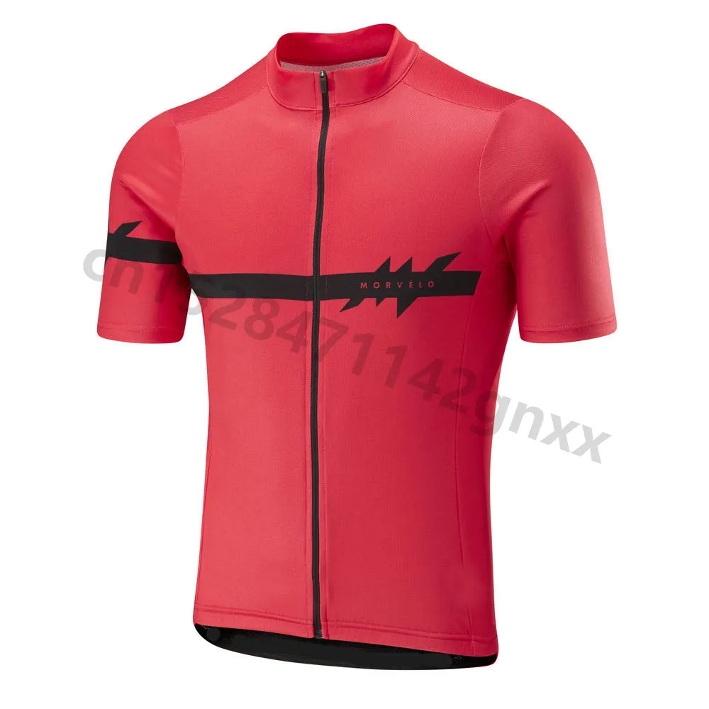 Morvelo Велоспорт Джерси мужская летняя одежда для велосипедных гонок Ropa Ciclismo короткий рукав MTB футболка для езды на велосипеде Maillot Ciclismo - Цвет: 2