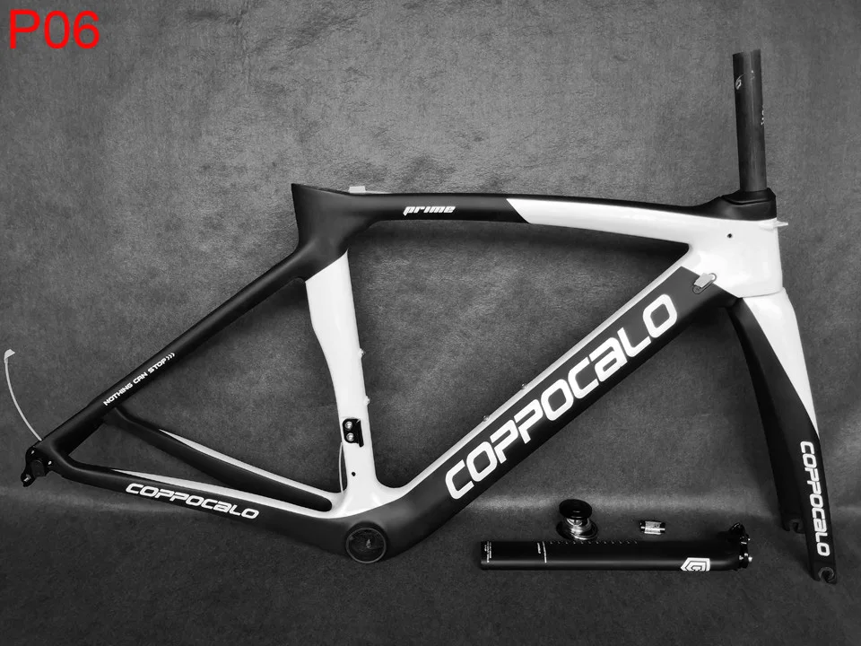 Perfect 2019 COPPOCALO Prime Carbon Frame BB386 Carbon Road Bike Frame cadre velo carbone route T1000 UD racing bicycle frameset 30