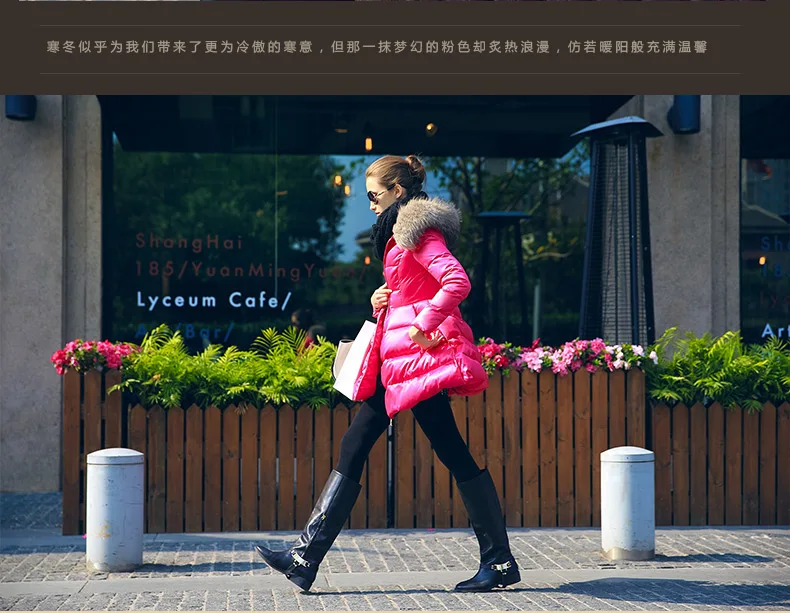 Женская зимняя куртка-пальто Swandown