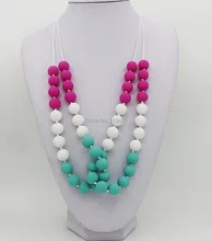 Silicona Dentición Collares Seguro Para Los Bebés, usado Por Las Mamás