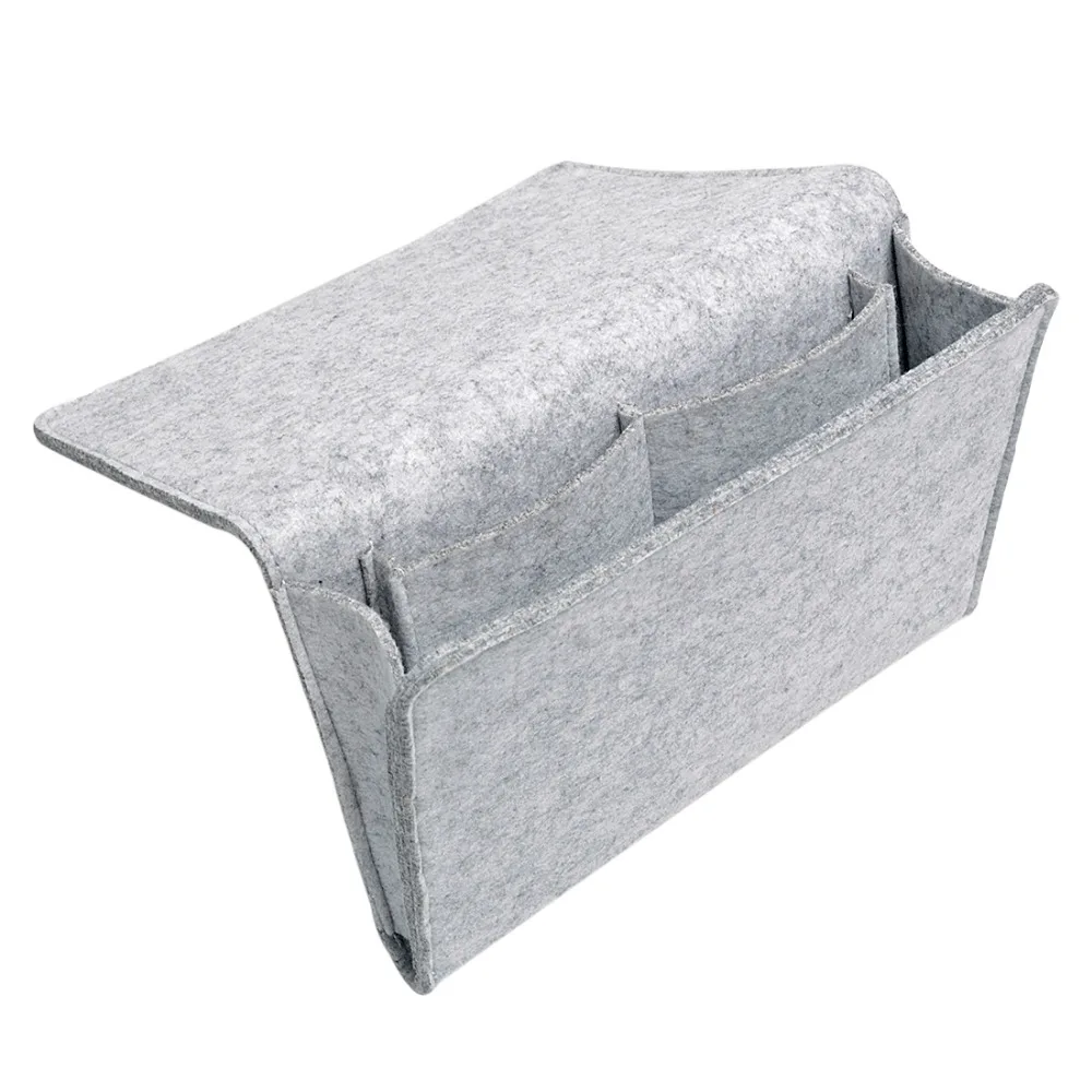 

Baby Bed Hanging Storage Bag Bedside Felt Storage Organizer Baby Cot Crib Organizer Pocket Baby Bedding Set Sofa Bed Desk Holder