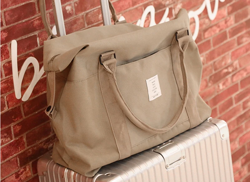 Новые модные большие дорожные сумки на плечо, портативная большая дорожная сумка, органайзер для путешествий, сумка для выходных, водонепроницаемые сумки для сна, женская сумка-тоут