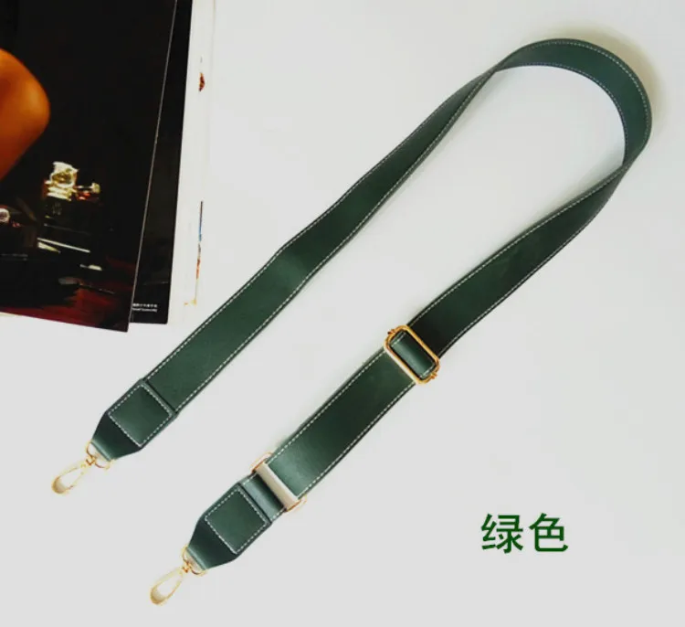 PU Leather Shoulder Bag Strap Belt 130cm Adjustable Wide Strap Bag Accessories Parts For Women Crossbody Handbag Replacement
