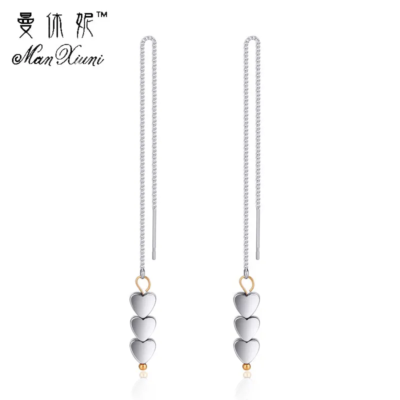 Manxiuni, высокое качество, простые сережки-гвоздики в Корейском стиле, черный стон, для женщин, ювелирное изделие, подвеска, личная, brinco kolczyk