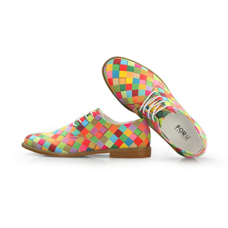 FORUDESIGNS 2018 Autunno di Modo Degli Uomini Pattini di Oxfords Freddo 3D Modello Del Cranio degli uomini di Casual Sintetica Pattini di Oxfords Appartamenti Pattini di Vestito
