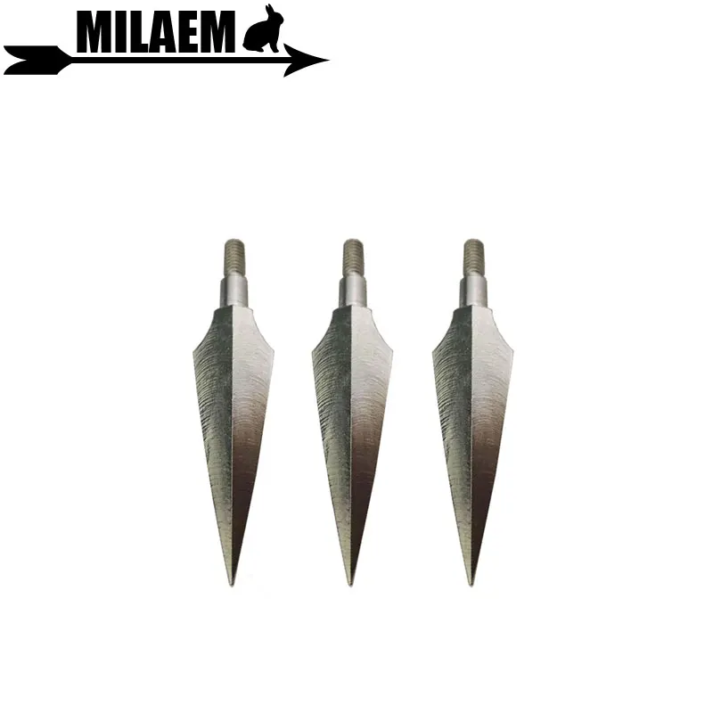 12pcs 150 Grain Traditional Broadheadus Huntig Sliver Stainless Steel