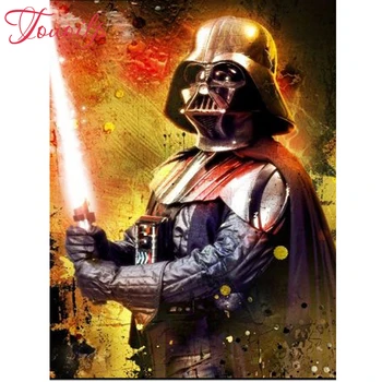

Star Wars Pattern 5D DIY Diamond Painting Needlework Diamond Embroidery Mosaic 3D Cross Stitch 100%Full Square&round Drill