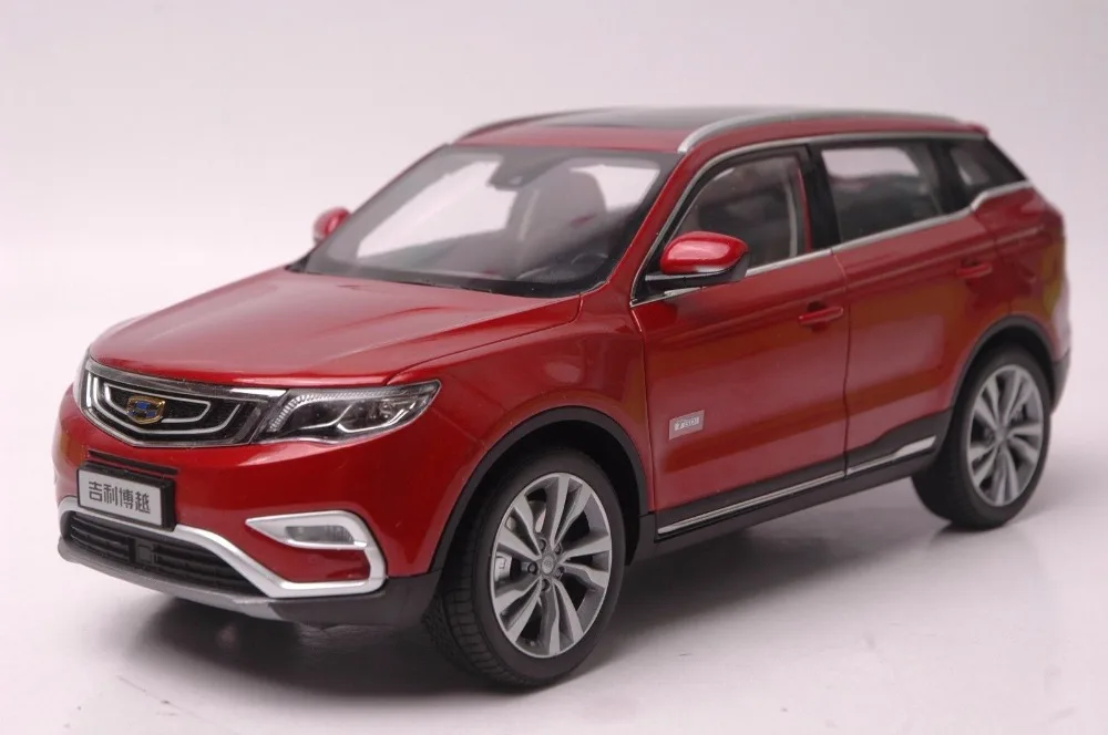 1:18 литая модель для Geely Boyue SUV Emgrand GT Proton X7 игрушечная машинка миниатюрная Коллекция подарков китайский бренд GX7