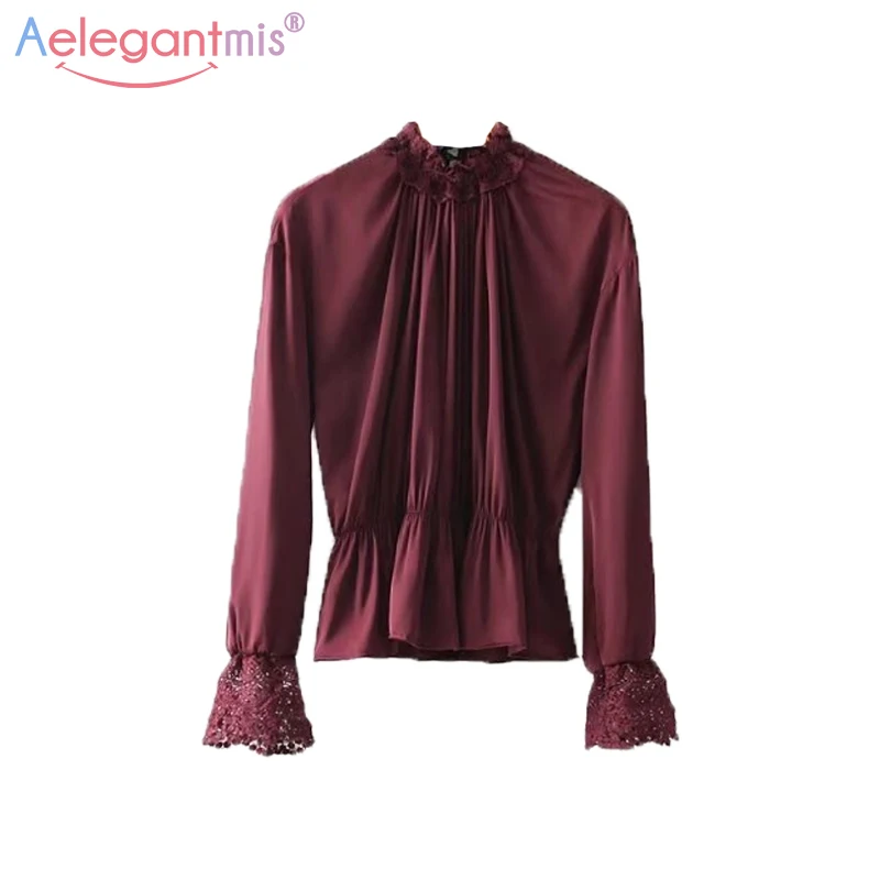 Aliexpress.com : Buy Aelegantmis Elegant Lace Shirt Women