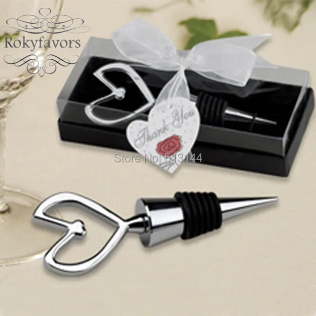 Free Shipping 50pcs Heart Wine Bottle Stopper Wedding Favors Ideas Free Shipping 50pcs Heart Wine Bottle Stopper Wedding Favors Ideas Party Bridal Gifts
