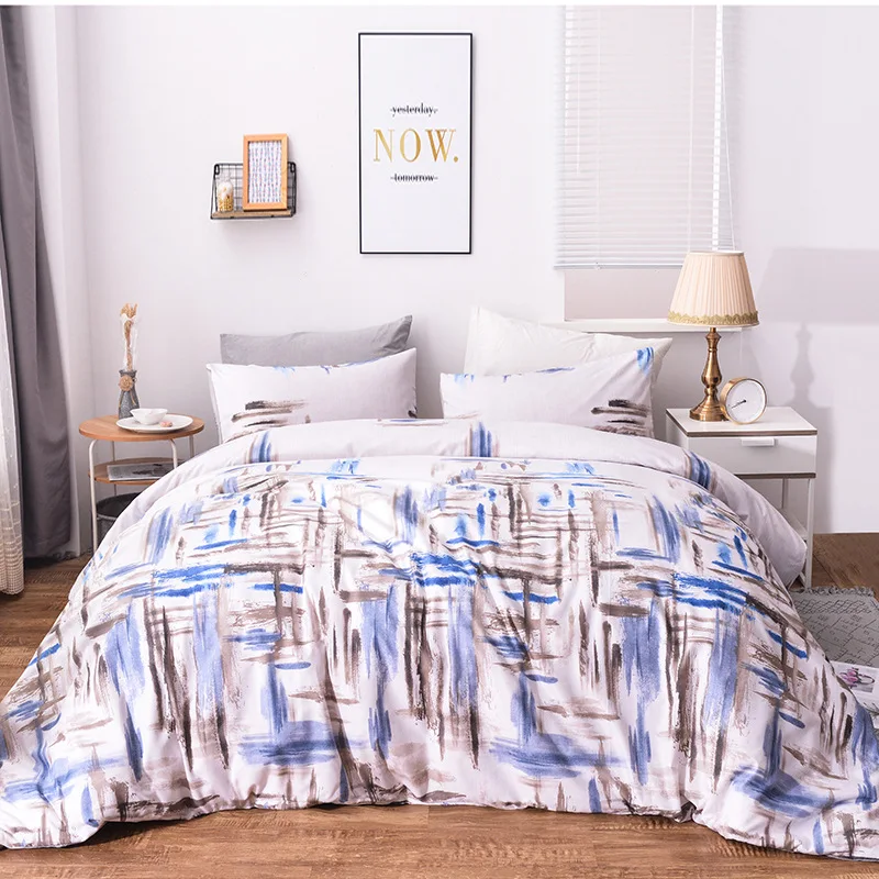 

Simple Bedding Sets Duvet Cover Set Abstract Geometric Bed Sets Pillowcase Single Double Queen King Quilt Cover No Filling