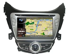 MTK3360 faster speed 512Mb RAM WINCE 6.0 car DVD player 1080P gps fit for Hyundai elantra 2011 -2013 RADIO BLUETOOTH navi map