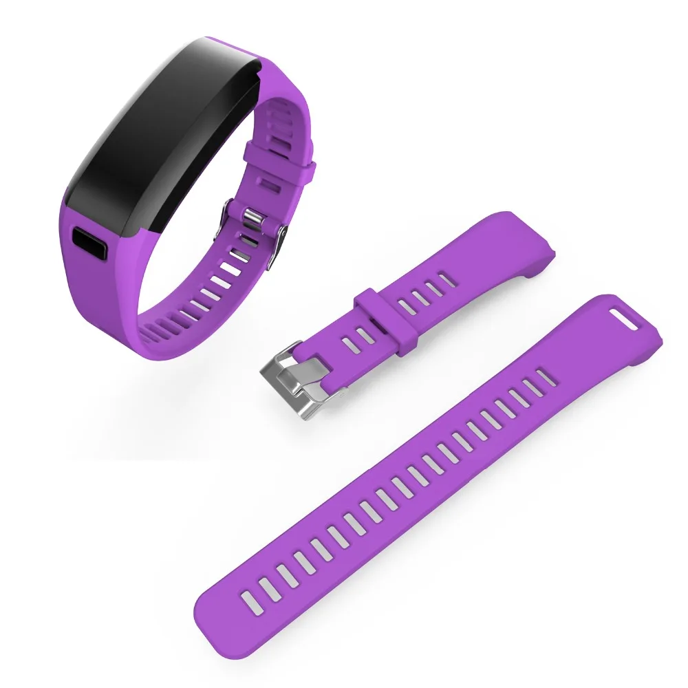Силиконовый ремешок для смарт браслета Garmin Vivo сменный спортивный браслет Vivosmart HR
