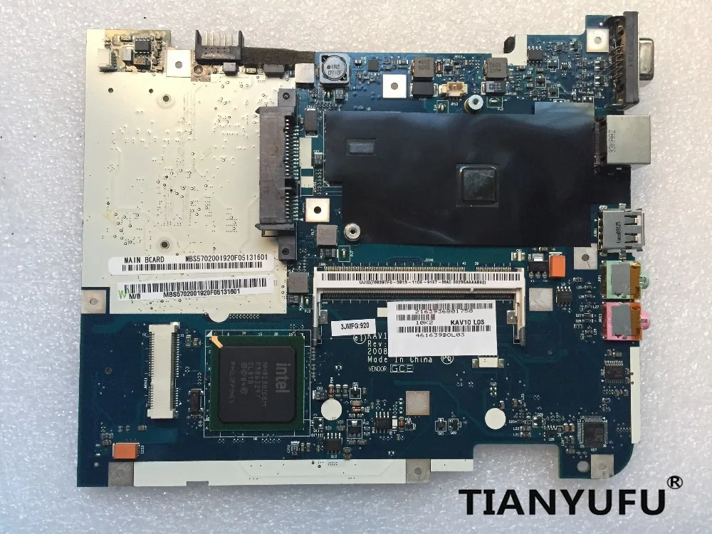 

MBWDG01001 MB.WDG01.001 for Gateway nv54 laptop motherboard / Main board Intel DDR2 554BU01031G 48.4BU01.01N tested 100% work