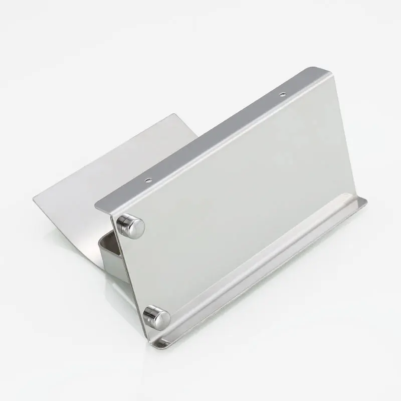 Toilet Paper Holder Toilet Paper Rack Toilet Roll Holder Toilet Paper Holder Wall Mounted Anti-Rust Stainless Steel Toilet Roll Holder with Phone Shelf for Bathroom & Kitchen
