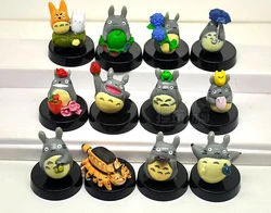 

Anime MOVIE My Neighbor TOTORO Figures with base New Free Shipping Cute 12 pcs/lot