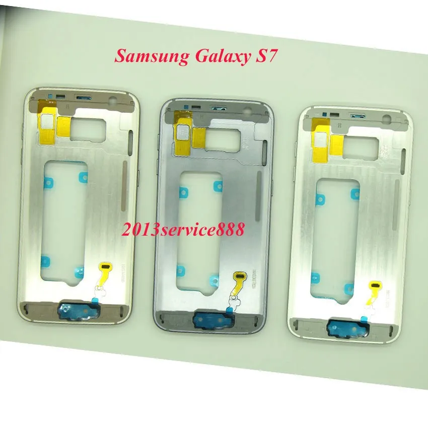 Новый Батарея двери среднего Корпус крышка раздела Замена для Samsung Galaxy S7 G930 G930F